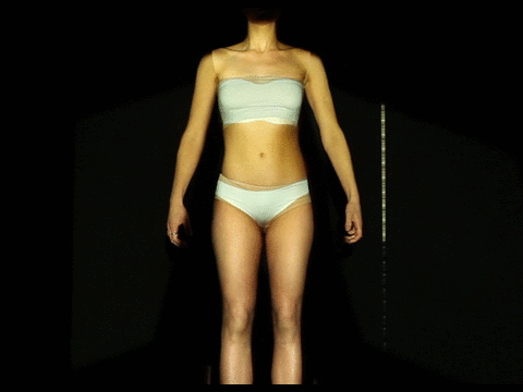 Real-time projected body deformation on the live subject
